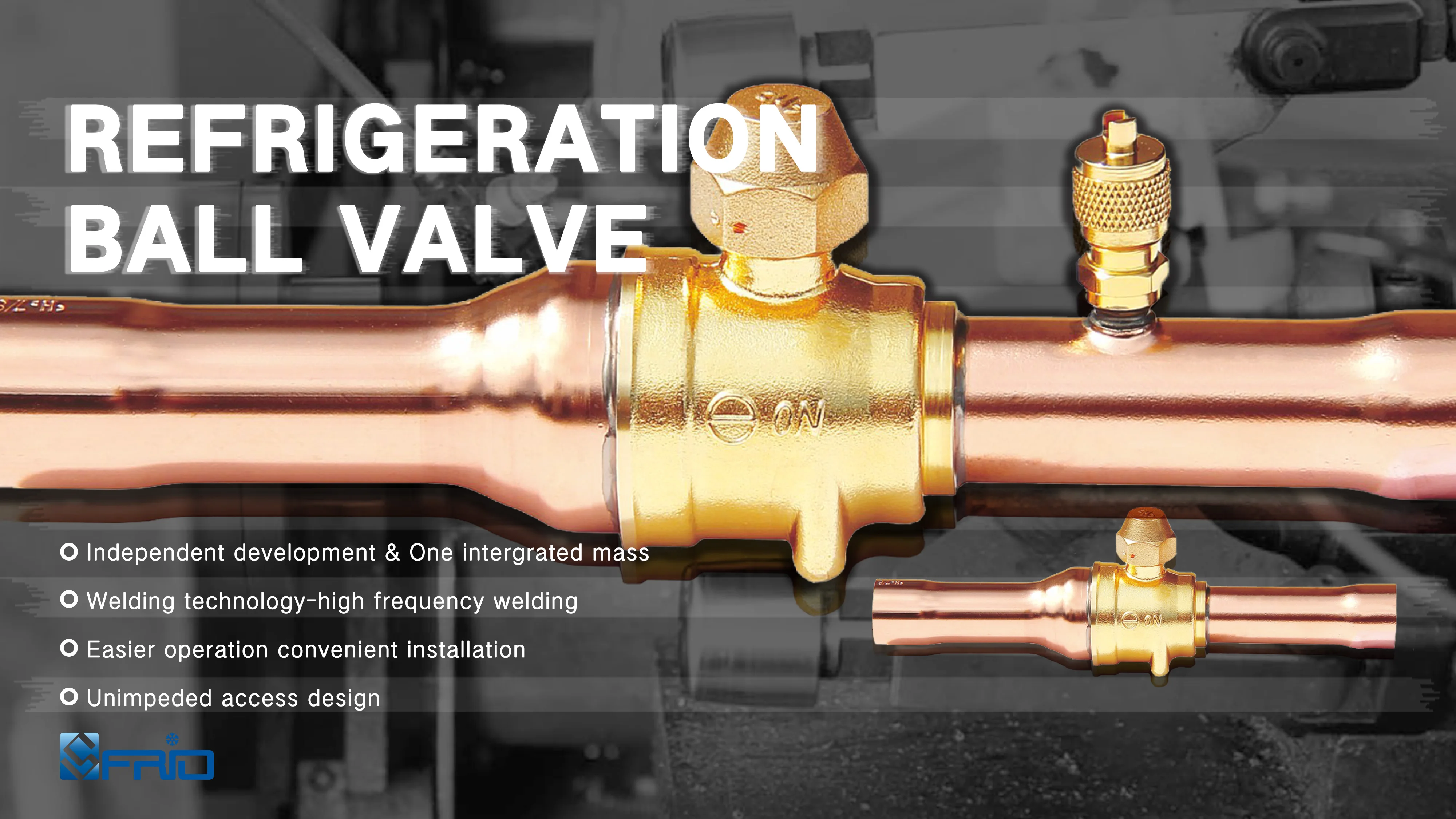 Vrf Air Conditioning Ball Valve System Refrigeration Air Conditioning