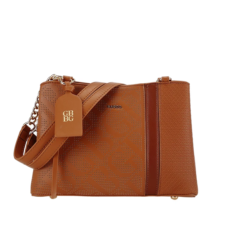 

ODM OEM NEW Arrival 2023 BAGCO custom PU leather wholesale chain lady shoulder bags handbag lady
