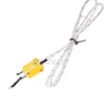 1/1.5/2/3m Length Wire K type Thermometer Line Test 500C TP-01 Thermocouple Sensor Probe Tester use to TM-902C TES-1310 MD-6801