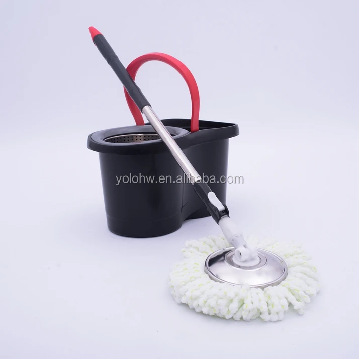 Extensible Telescopic Steel Handle Swivel Magic Mop Spin with Bucket_2078.jpg