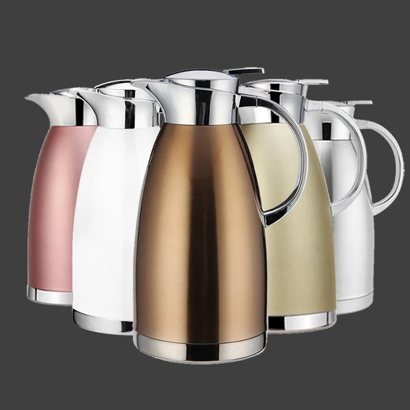 

Personalized factory double wall stainless steel lined thermal tea coffee pot thermal carafe