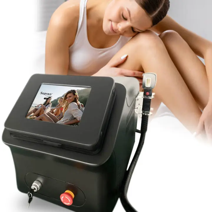 

2022 New Permanent Portable sopran Alma 808 Nm Diode Depilacion Laser For Beauty Slaon