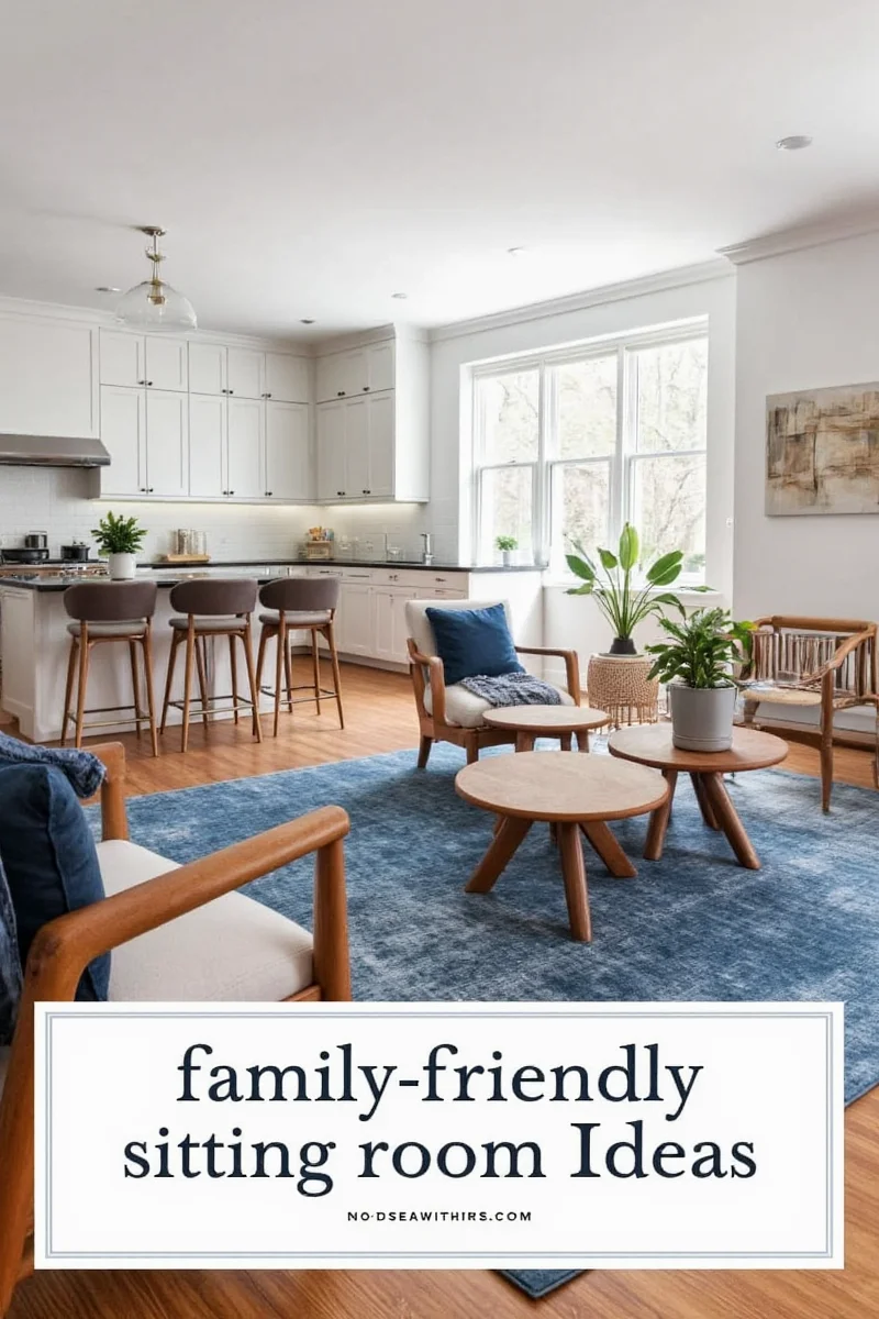 Built-in bench seating with white cushions