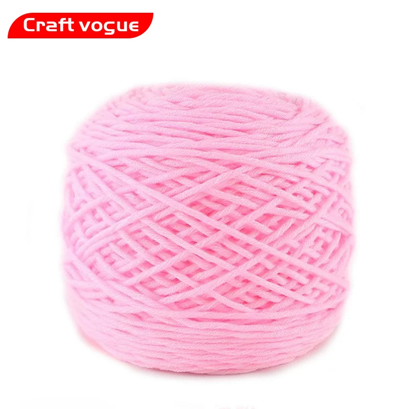 

Craft Vogue hot sale 8 ply crocheting fancy chunky soft 100% hand knitting acrylic yarn