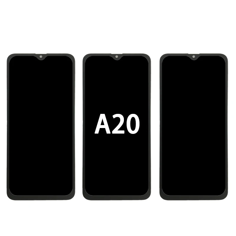 

Hot Sell OLED For Samsung a20 a205 LCD Display Screen Touch Digitizer Assembly, Black