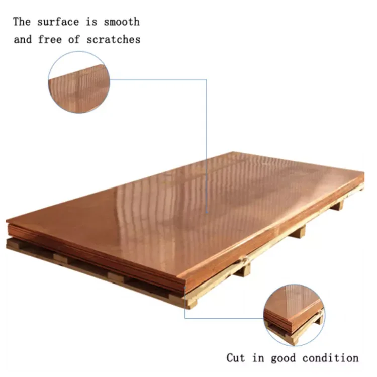 Astm C10100 C11000 4mm Thick 99.9 Pure Copper Sheet Buy Copper Sheet