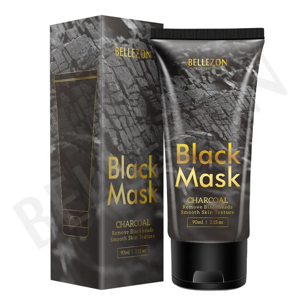 

Private Label Deep Cleansing Nose and Face Peel Off Blackhead Charcoal Black Mask