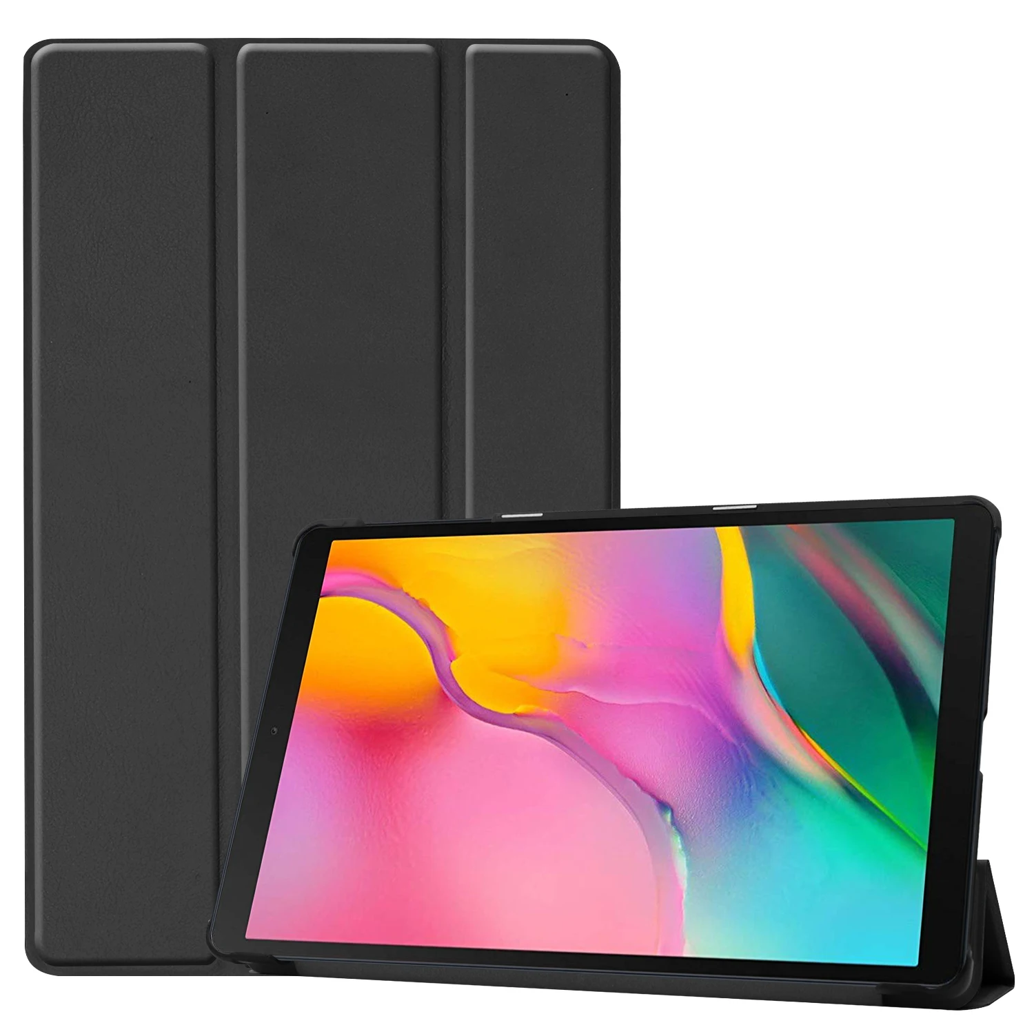 

2019 new arrival smart folio case for Samsung Galaxy Tab A 10.1 T510 T515 hard case
