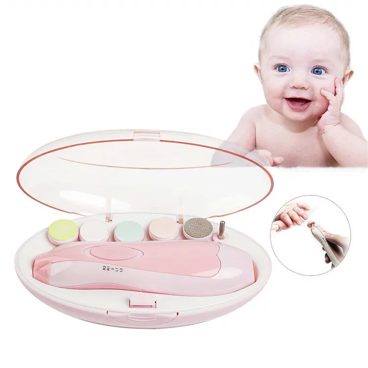 

2021 New portable safety cushion two-way rotating baby nail trimmer
