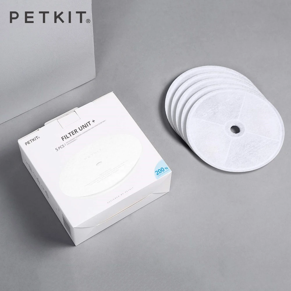 

PETKIT Pet Water Fountain Replacement Filter 2.0 with Stronger Filtration for EVERSWEET 2S,3 and SOLO