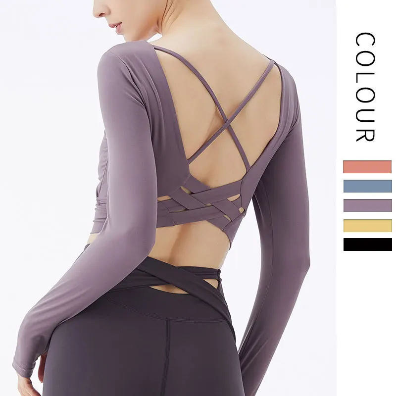 

2020 Custom Logo Wholesale Comfortable Fabric Seamless Gym Summer Season Long Sleeve SportsCotton Wholesale Printed T Shirts