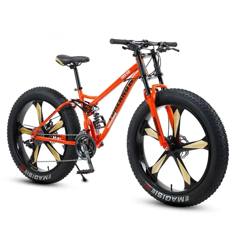 

2021 hot selling Top quality Snow bike with big tire fat bike 26inch 21Speed fat tire snow bike, Customized