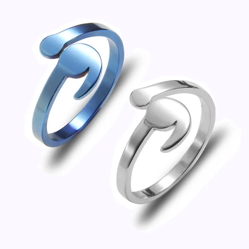 

Stainless Steel Ring Semicolon My Storys Isn't Ove Yet Couple Ring