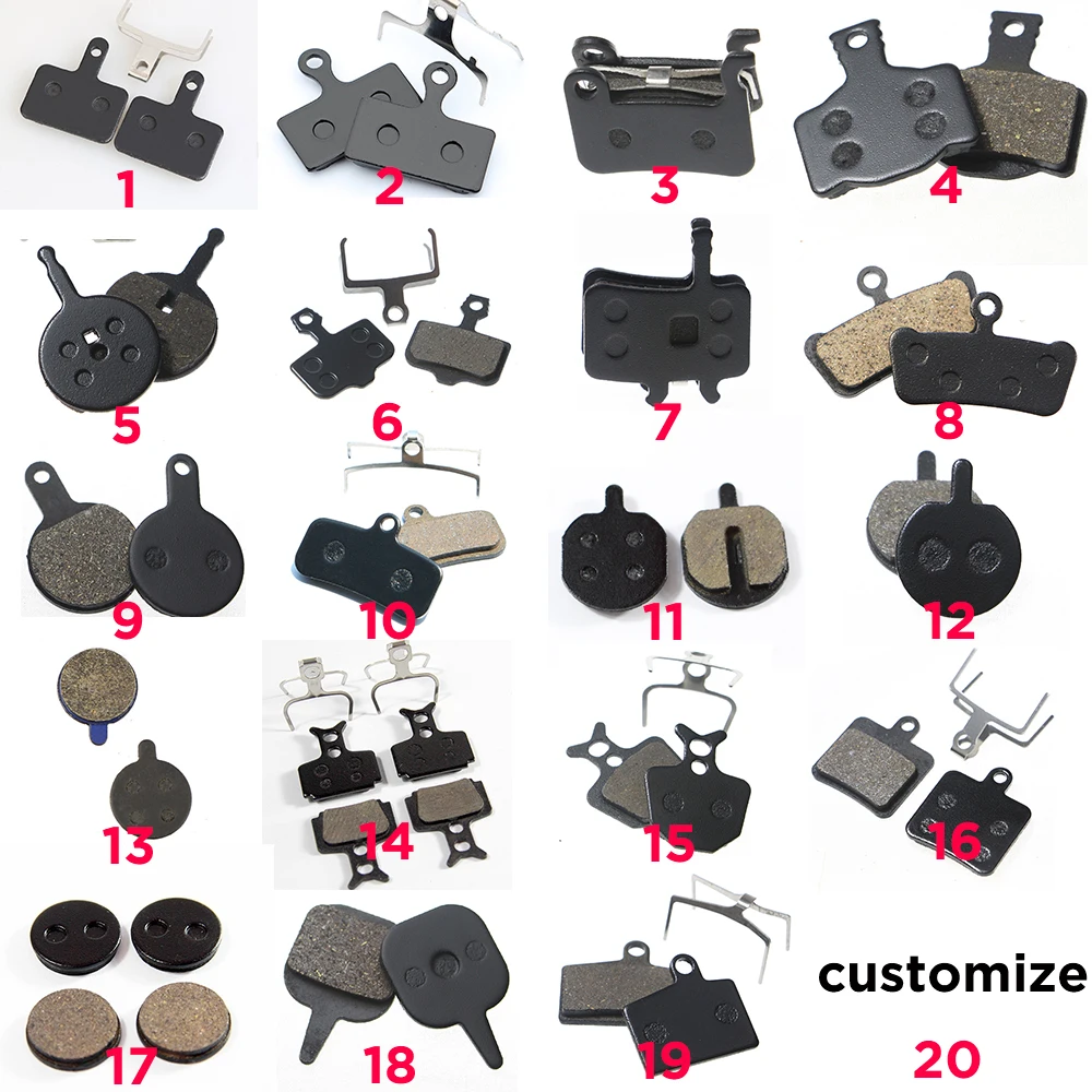 

brake pads for avid shimano tektro zoom and many more brand disc brake caliper
