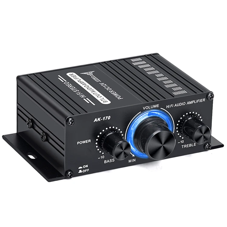 

Mini Bass Stereo 2 Channel Hifi Subwoofer 20w+20w Home Theatre System Amp Dj Car Audio Class D Power Amplifier