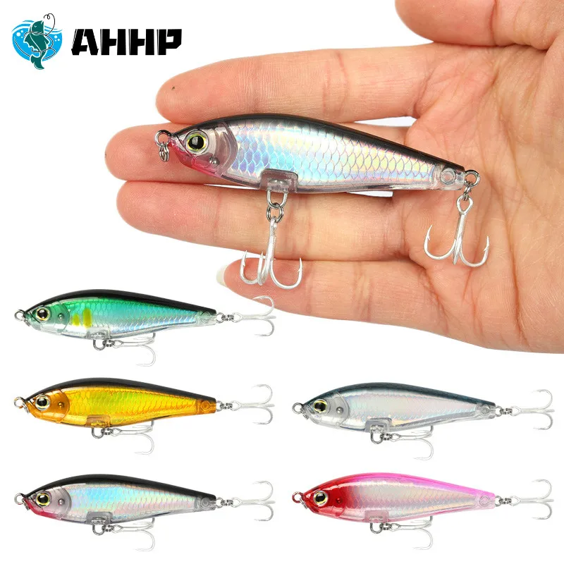 AHHP 7cm 7.8g Hard Bait Pencil Stick Fishing lures Bass Fresh Salt water Artificial Lure PE070