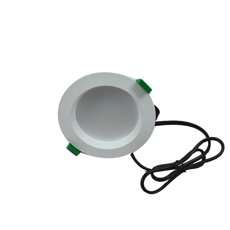 New Design 10w Home Commercial Aluminum Recessed Down Light Tricolour Selectable
