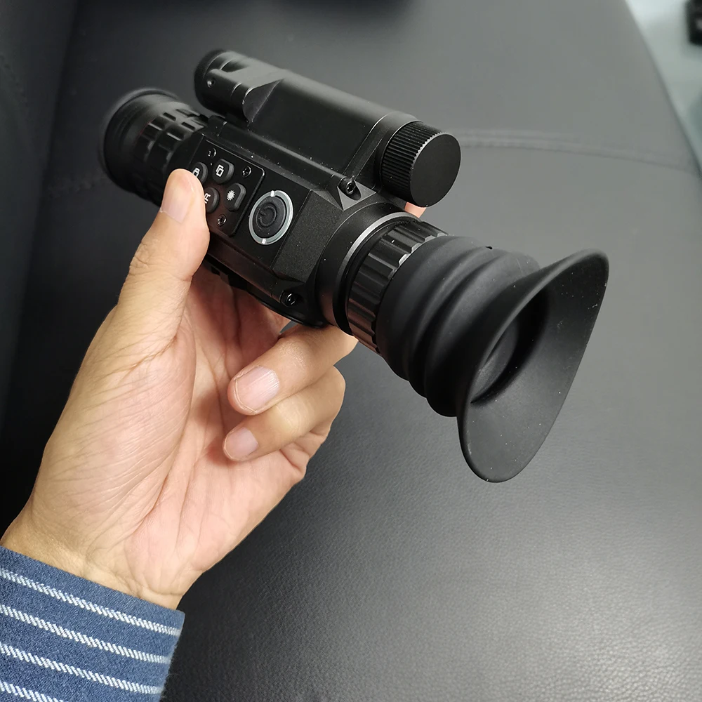 1080p wifi数字850nm红外夜视步枪瞄准镜pip陀螺仪狩猎相机单眼oled