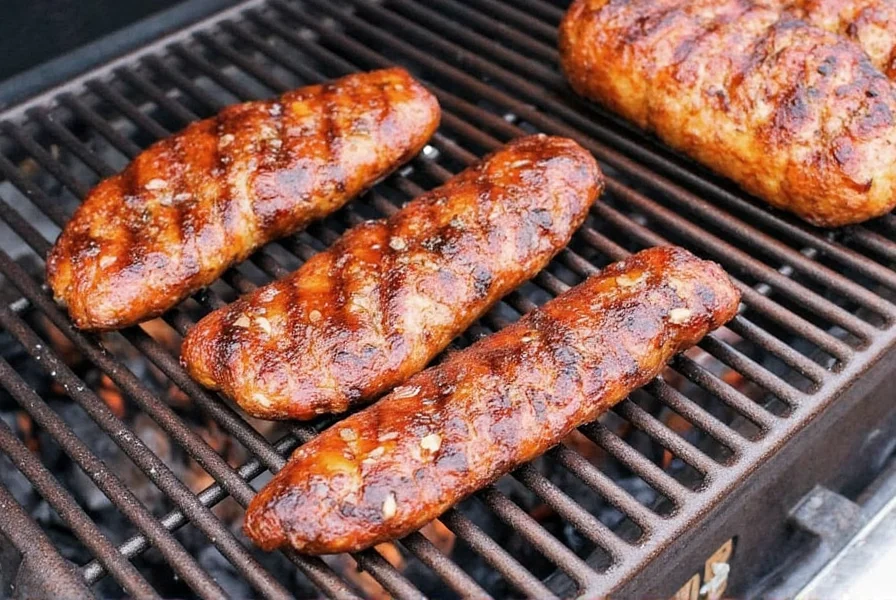 Platter of smoked grilled meats