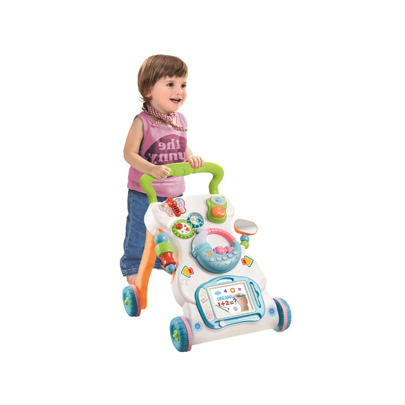 

Hot Sale Plastic Baby Walkers, New 2021 Unique Baby Learning Walker/