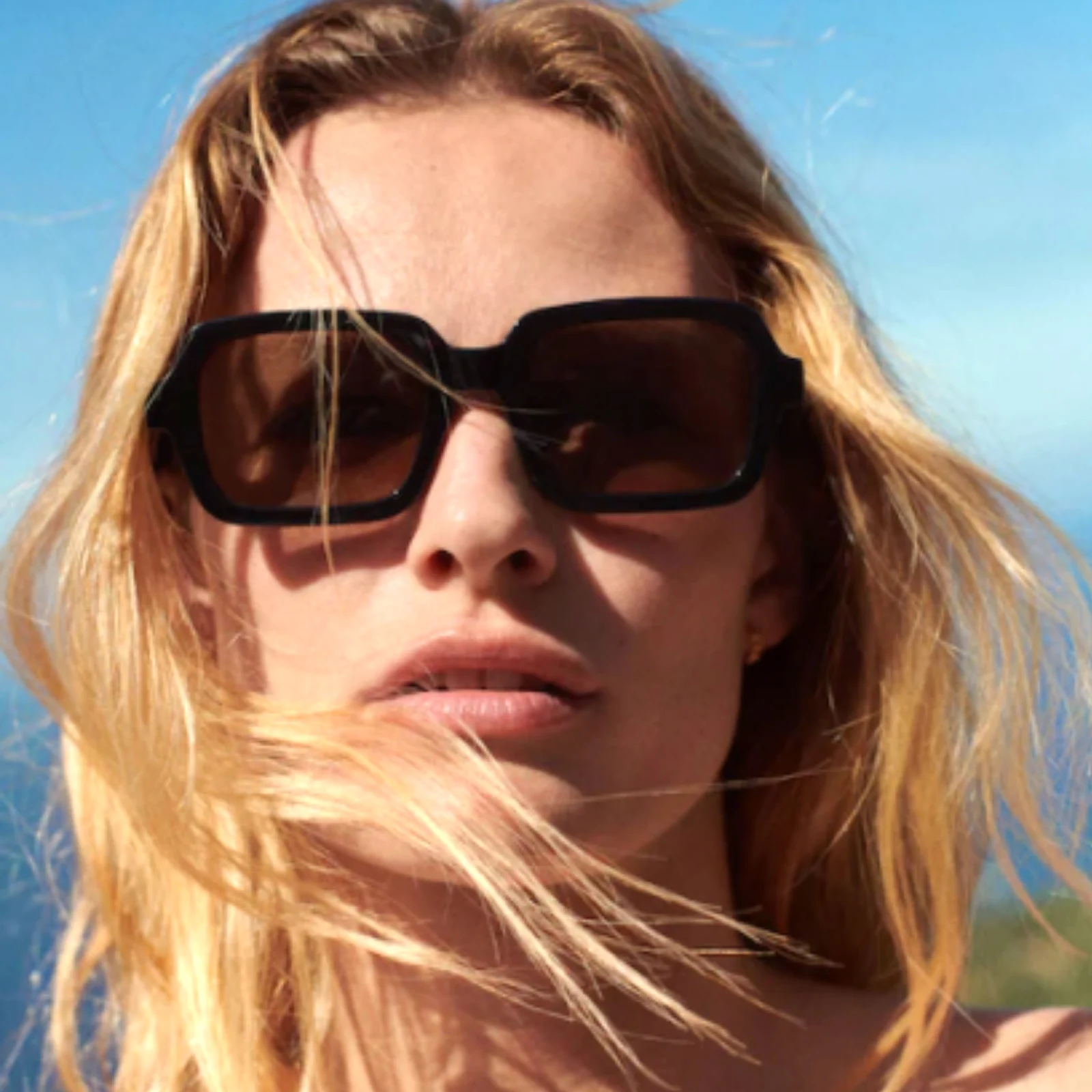 

VIFF HP20594 Wholesale Brand Designer Custom Logo Square Vintage Frame Mens Sun Glasses River Fashion Women Sunglasses