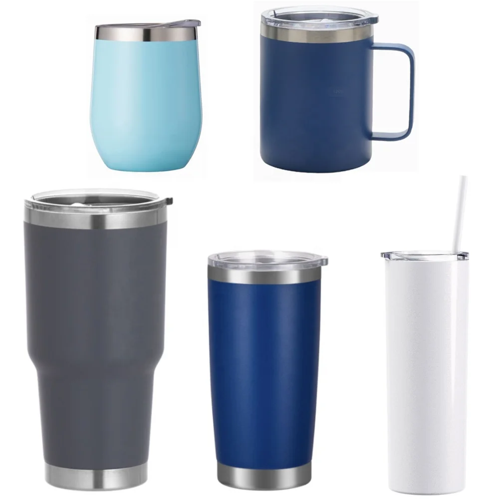 

Custom logo cheap insulated Stainless Steel coffee vacuum camping vacuum mug with lid, Customize