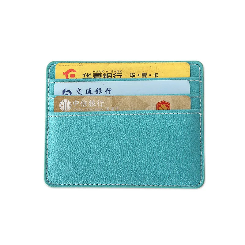 

Wholesale High Quality Bank Card Holder Leather RFID Blocking Card Holder Credit Card Pu OPP Bag Packing or Pp Bag Packing, Several colors or by customer