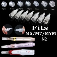 

1/3/7/9/12/36/42 Pins Needles For Electric Auto Micro Stamp Derma Pen dr pen Cartridges tips for N2/MYM/M5/M7