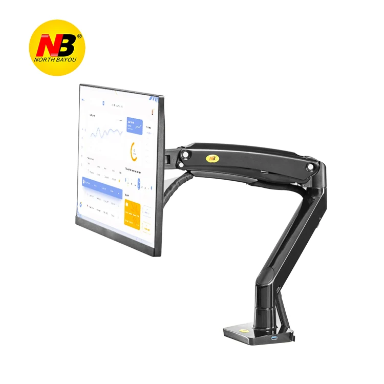 

NB F100A Desktop 22-35 inch Screen Monitor TV Mount Bracket, Black