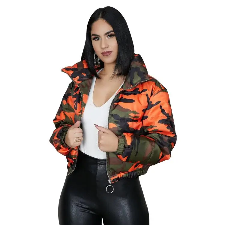 CX190  A new women's long-sleeved camouflage jacket for 2019
