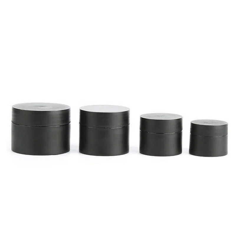 
Double wall cosmetic cream jar 5g 15g 20g 30g 50g suppliers clear packaging plastic jar with lid 
