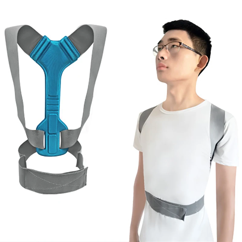 

Adjustable Posture Corrector For Child Lumbar Spine Corrector De Postura Shoulder Brace Body Shaper Back Support Correction Tape, Grey