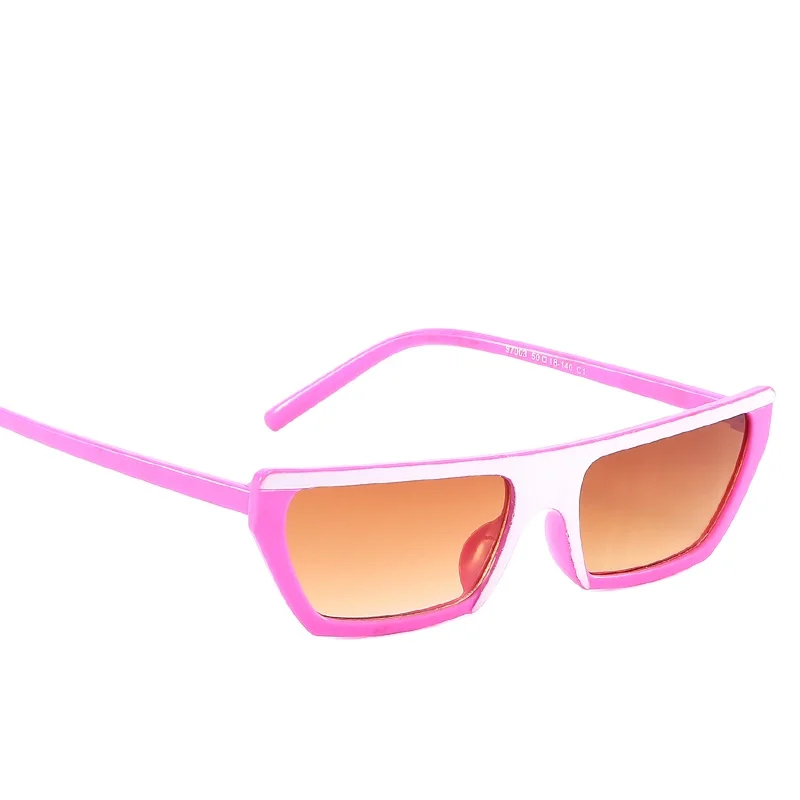 

RENNES [RTS] wholesale cheap New Fashion Contrast Large Frame Sunglasses PC Irregular Square Frame Sunglasses, Colorful