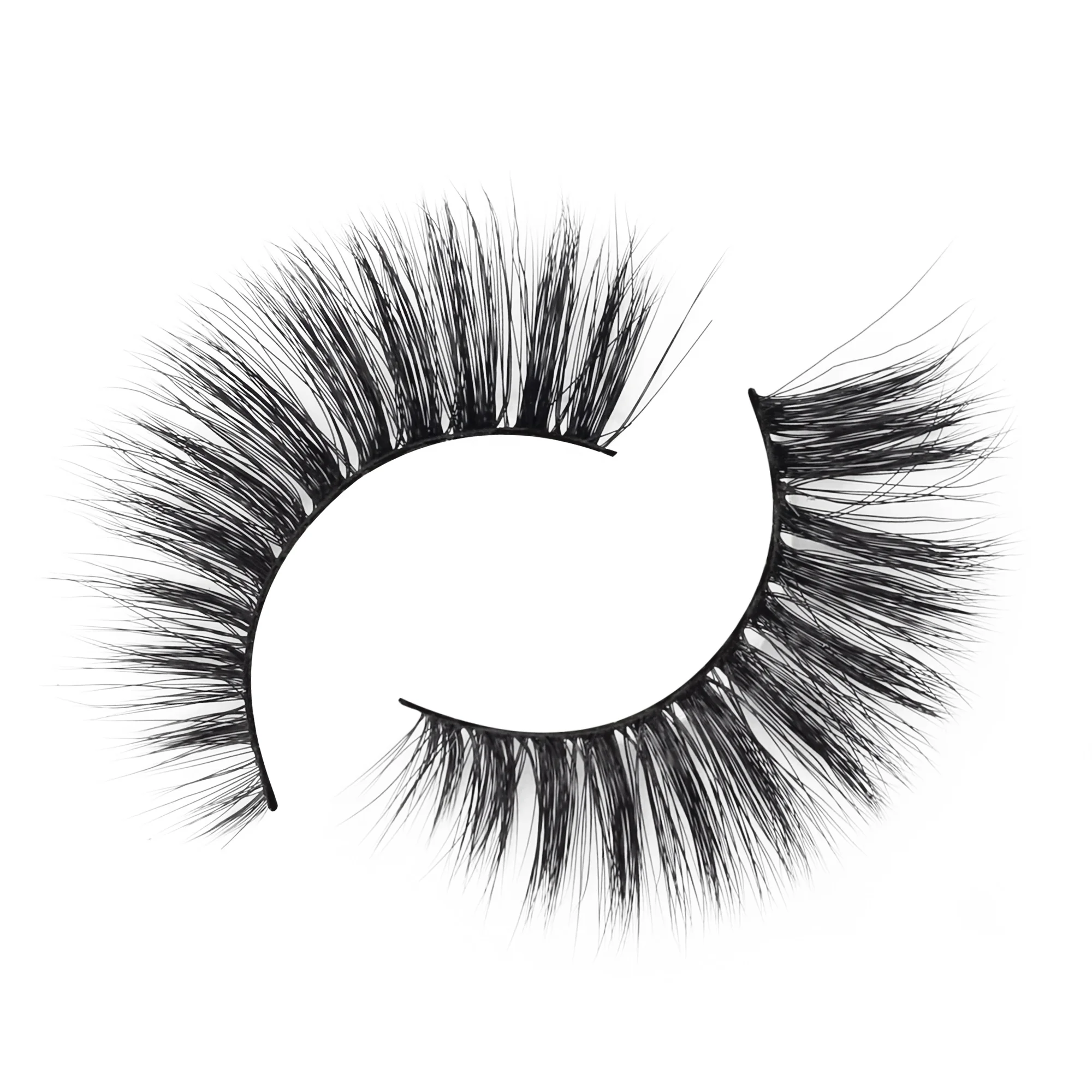 

2021 new trend wholesale hot sale handmade individual 3d private lable silk eyelash