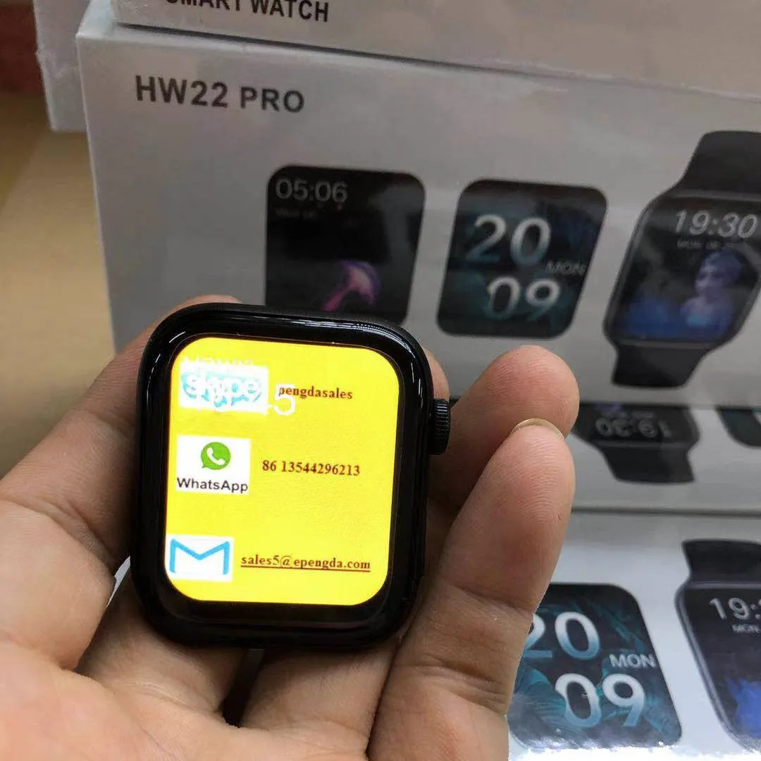 

2021 latest hw22 pro serie 6 ECG waterproof ,2021 hw22 pro serie6 smartwatch bt calling ,Siri ,hear rate wireless charge