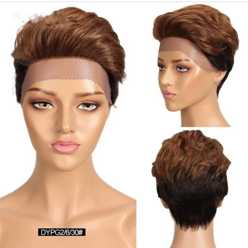 

Vigorous short kinky straight bob straight brazalian human hair extension 100% real human hair wigs Wholesale