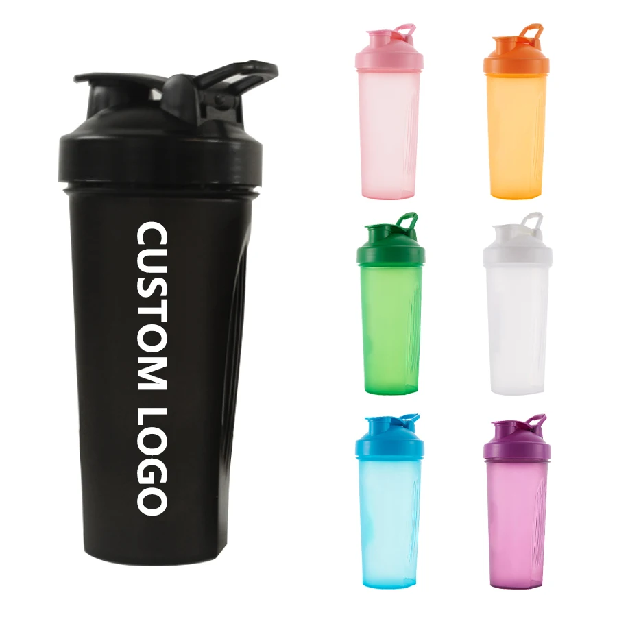 

Eco Friendly Products 2023 Portable Blender Protein Powder Custom Logo Private Label Gym Shaker Water Bottle