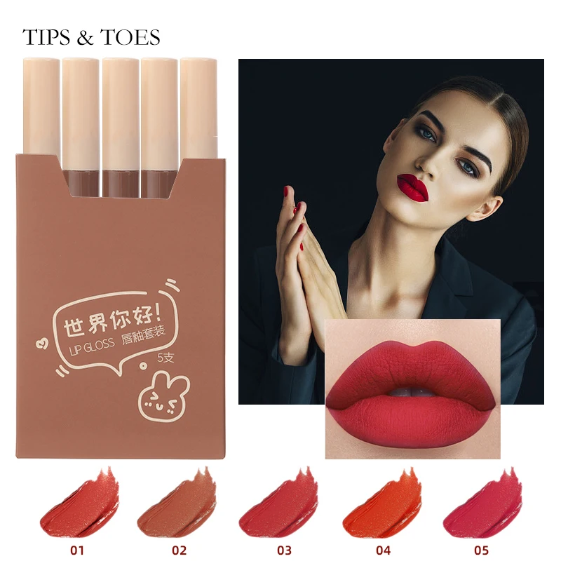 

Manufacture Lip Gloss Customize Vegan Waterproof Matte Lip Gloss