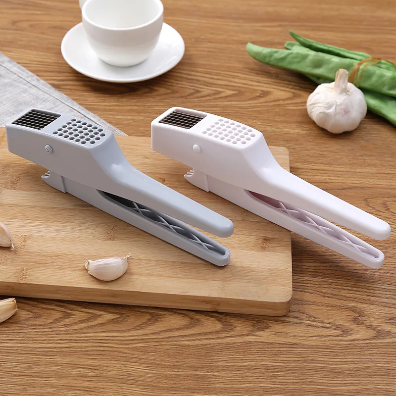 

Wholesale Household Plastic Multifunction Garlic Slicer Home Kitchen Tools Kitchen Supplies, White, gray, red