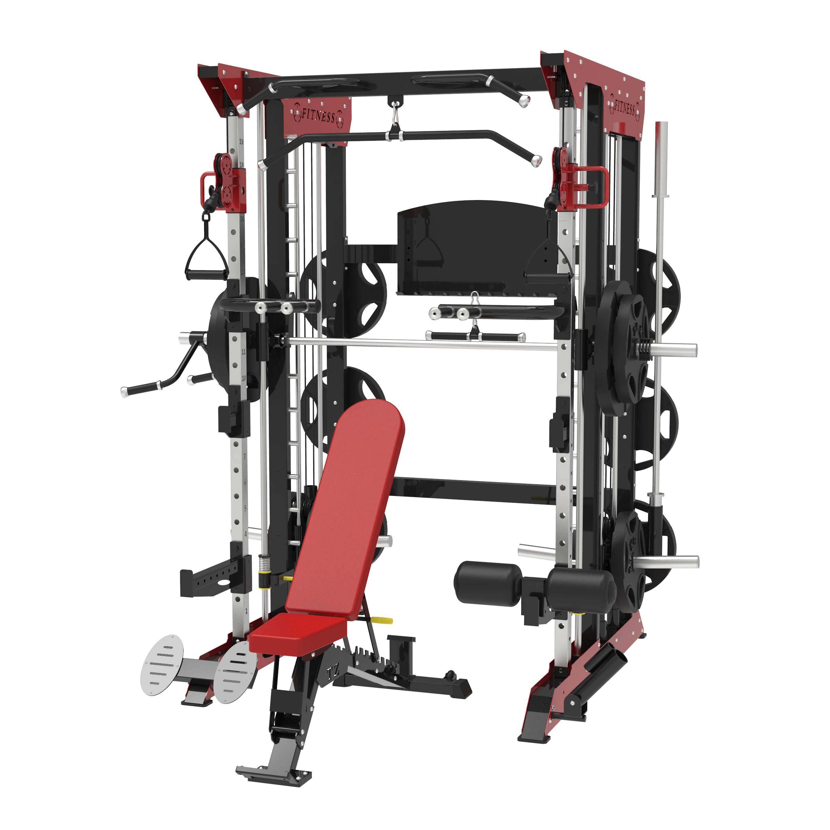 

2020 Multi gym smith machine strength smith mahcine home gym smith, Optional