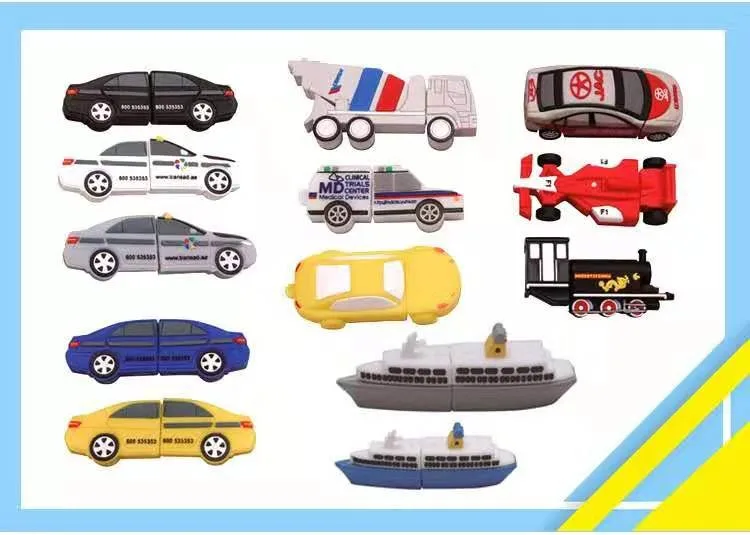 Factory custom PVC usb flash drive cartoon open mold silicone usb storage 2tb memory stick - ANKUX.COM