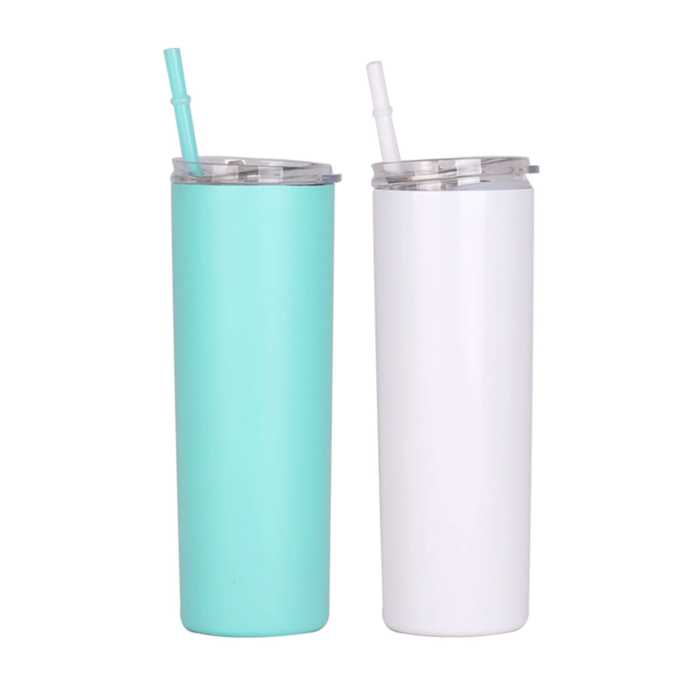 Wholesale Personalized Bridesmaid Stainless Steel Skinny Tumbler With Straw