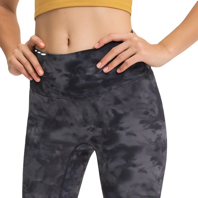 

Yoga Pants Butt Fabletics Booty Lift Lulu Sexy Scrunch Push Up Tie-dye Leggings For Women