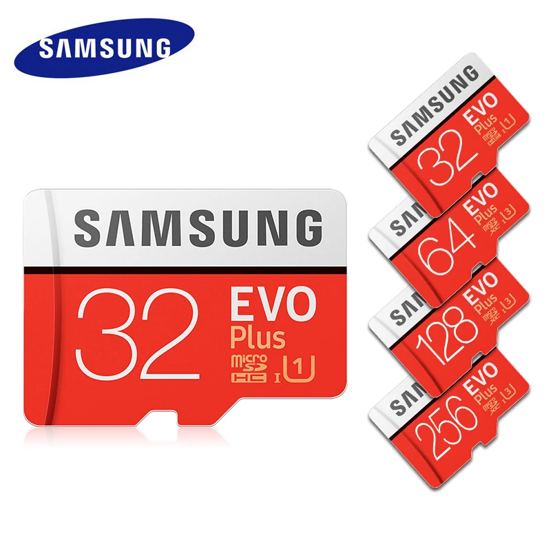 Original SAMSUNG micro EVO Plus micro SD Card 64GB memory flash TF card
