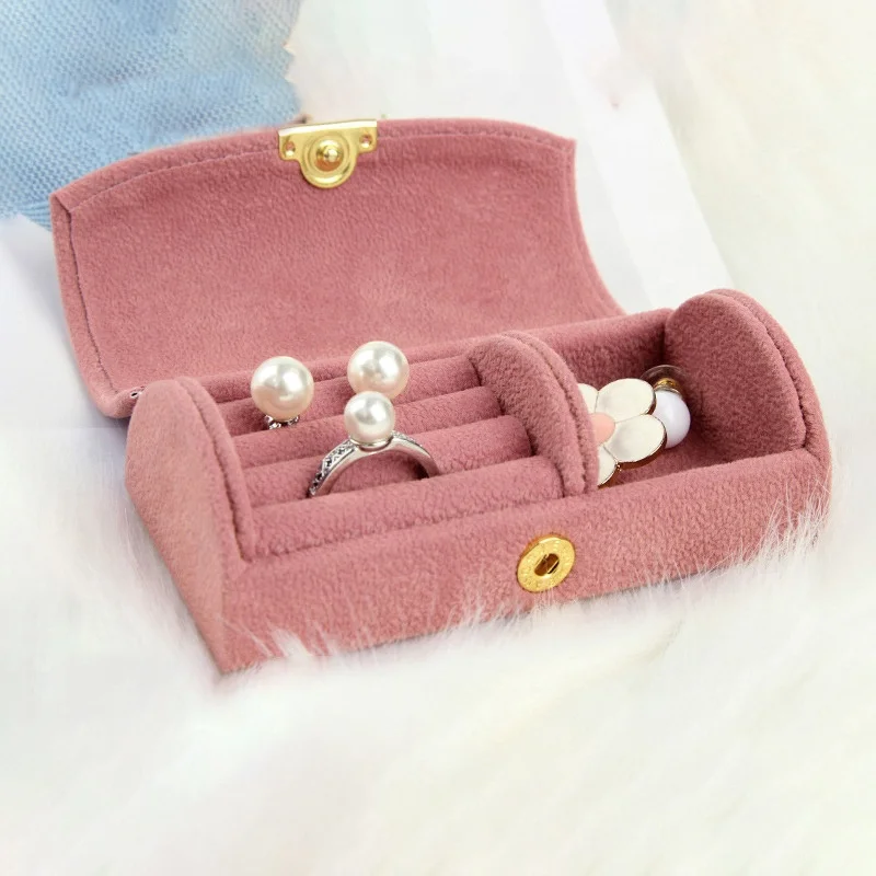 

Jewelry Bag Travel Portable Zipper Jewelry Bag Case Foldable Pouch Travel Case Foldable Jewelry box