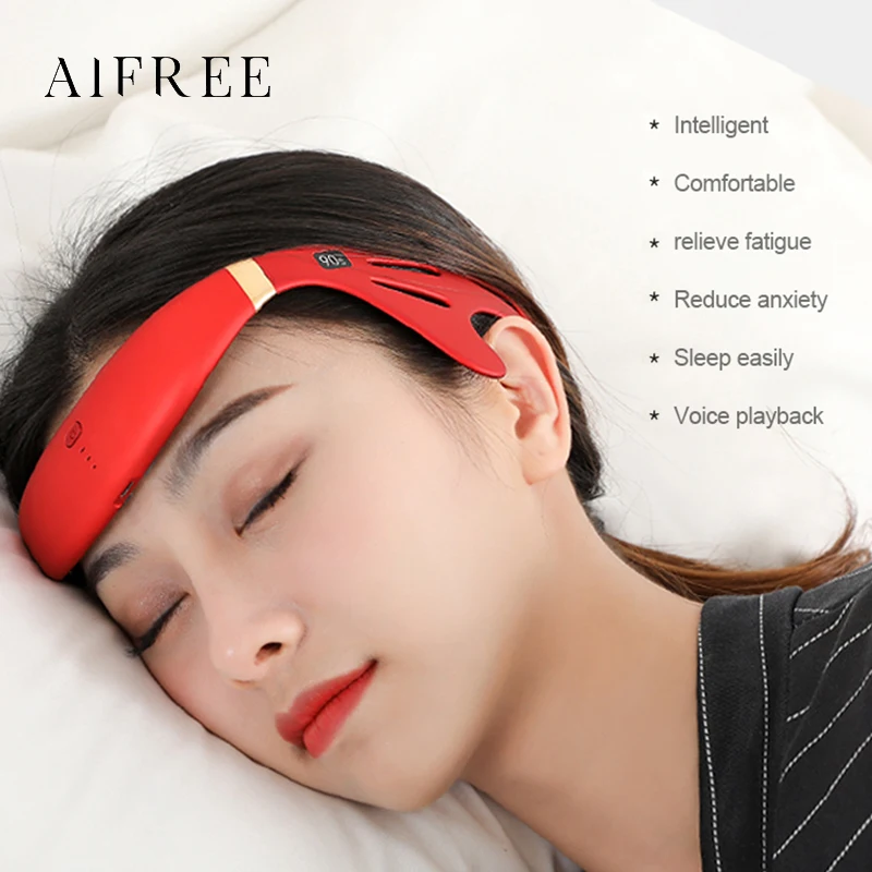 

2021 AIFREE home use technology ion electric help sleep portable equipment aid therapy sleeping instrument for health