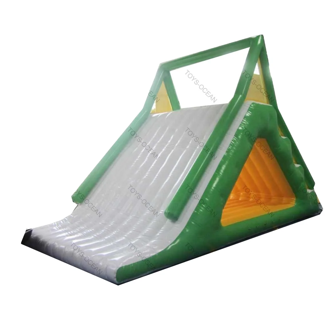

floating lake inflatable water slides for kids and adults