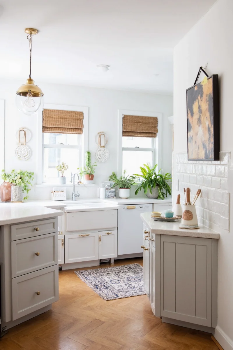 Small kitchen after renovation