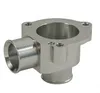 5 axis cnc machining and milling custom oem Billet aluminum Diverter Valve Relocation Adapter