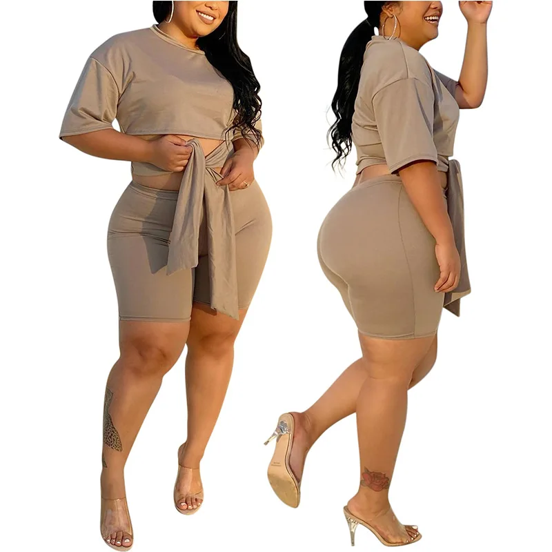 

Fashion clothing for women 2021 plus size casual two piece pants set sweat suits women jogging